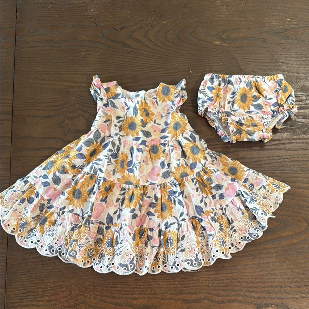 Floral Kids Dress Set